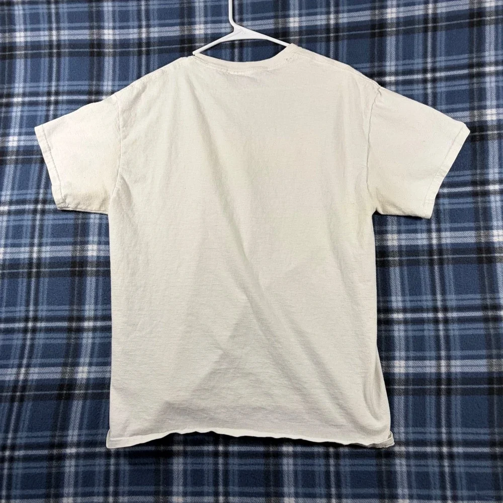 Thrasher Magazine Flame Logo Graphic T-Shirt White Skateboarding Mens Large - Picture 7 of 7